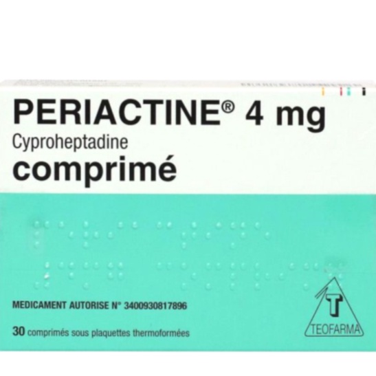 Cyproheptadine en ligne