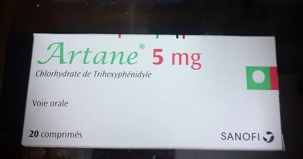 Artane Trihexyphénidyl