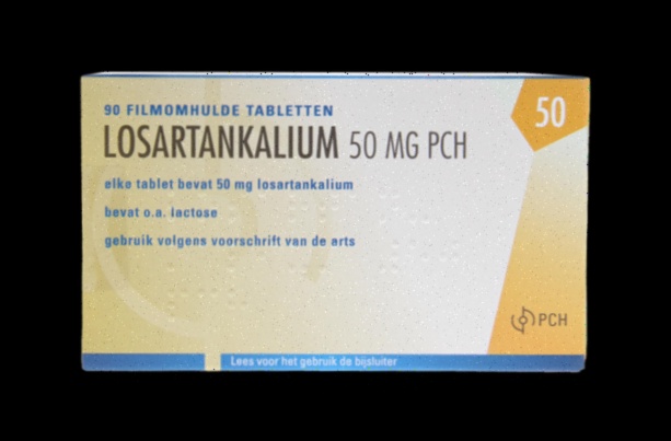 Boîte de Losartan Générique 50 mg