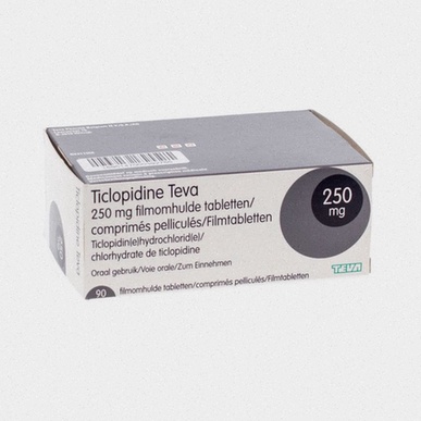Ticlopidine 250 mg - générique